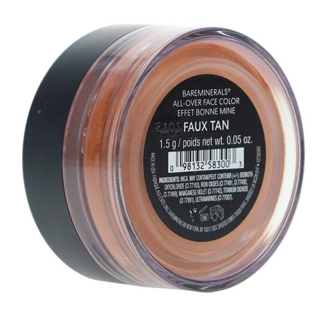 faux tan bare escentuals